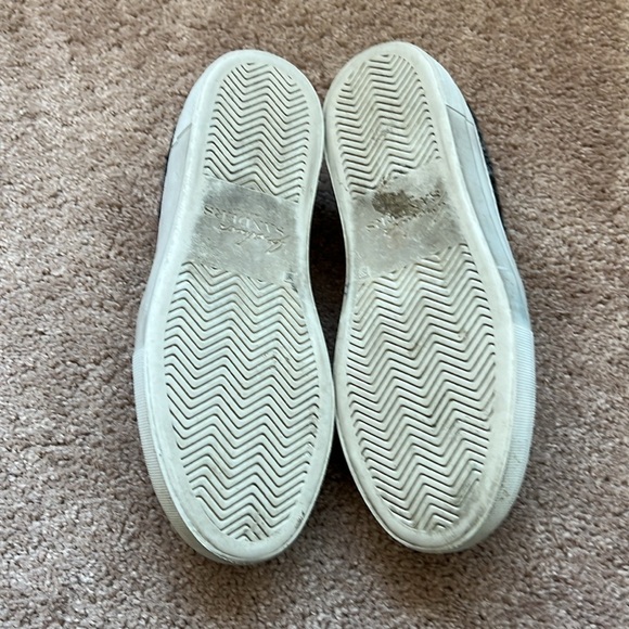 Joshua Sanders Fleece Plaid Slip On Sneakers - Picture 6 of 6